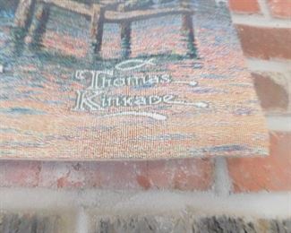 Thomas Kinkade tapestry 