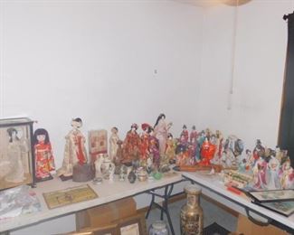 Asian dolls and mud men