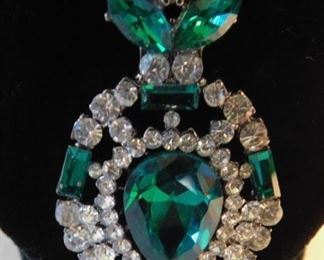 Pearls necklace with Cubic Zirconium pendant