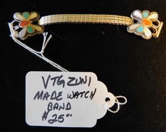 Vintage Zuni watch band