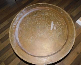 Middle eastern  charger on legs