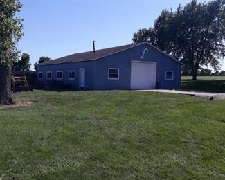 This shop is full of tools, misc and scrap as well as tool bins
