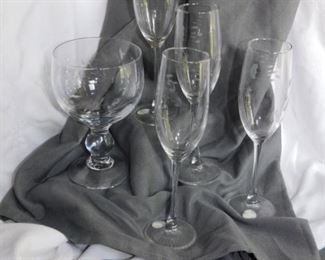 Princess House champagne glasses