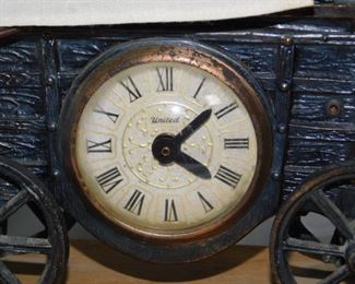 United Brass clock
