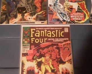 We have several Fantastic 4 comics many are graded and first series