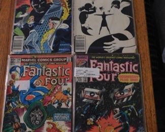 We have several Fantastic 4 comics many are graded and first series