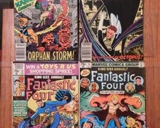 We have several Fantastic 4 comics many are graded and first series