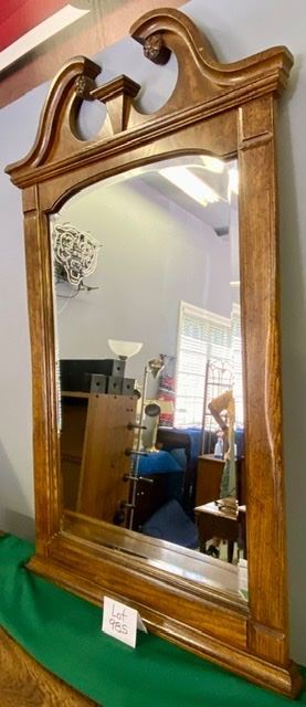 Lot 985. Buy it Now $ 95.00. Matching Americana Mirror includes two Metal Brackets for attaching to Dresser