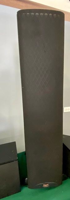 Lot 991 Buy it Now $495.00  Set of Klipsch Speakers: 2 RF3 II Black Floor Speakers, 2 RS3 II Black Wall/shelf Speakers and 1 RC3 II Black Speaker