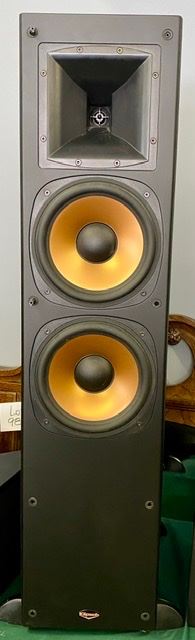 Lot 991 Buy it Now  $495.00  Set of Klipsch Speakers: 2 RF3 II Black Floor Speakers, 2 RS3 II Black Wall/shelf Speakers and 1 RC3 II Black Speaker