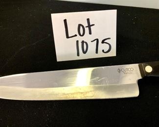 Lot 1075. Buy it Now $65.00   #1725 French Chef Knife. .  ($199-249 on Amazon)