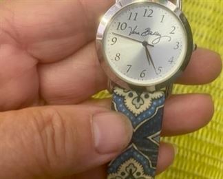 Lot 1133.  Lovely watch Lot! Ladies Elgin Pocket Watch (does not work, gold case), billings and co watch, Anne Klein II, Xanadu MOP face, Vera Bradley, Harold Feinstein.  $40