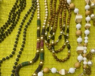 Lot 1140.  11 Costume Jewelry Necklaces. $66