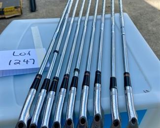 Lot 1247. Set of 8 Wilson X31 Irons including Irons number 2-PW. .  $40