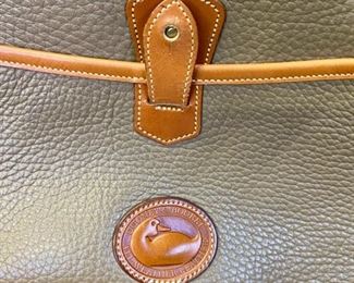 Lot 1197. Dooney and Bourke Leather Backpack. $80. Like New. $80