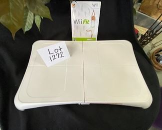 Lot 1272. Buy it Now $30.00  Nintendo Wii Fit Platform and Wii Fit Game ( No Box )