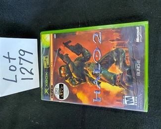 Lot 1279. Buy it Now $100.00 Rare Brand New Sealed XBox "Halo 2" Video Game, Never Opened. Sells on eBay for $200