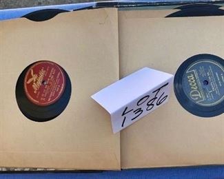 Lot 1386. $18.00.  Lot of 4 vinyl album collections, Covers do not indicate album mixes in each collection book
