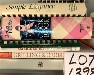 Lot 1398. $24.00. Lot of 5 cookbooks, including THE limited edition BHG cookbook. 