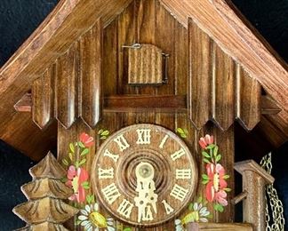 Lot 1434.  $150.00.  Cuckoo, Cuckoo--Brand New in the Box, Original Black Forest Cuckoo Clock. 7.25"x8"x6".  Complete with directions.  Original Price $250		