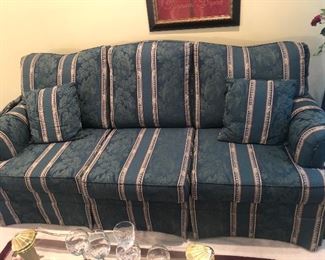 Pullout sofa is 85".