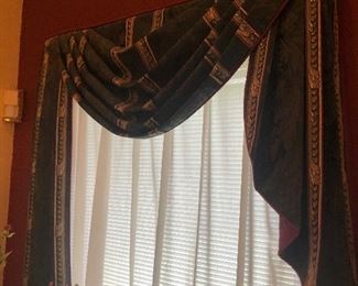 2 sets of curtains are 37" long