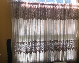Curtain is 73".