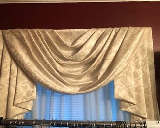 2 sets of curtains are 41".