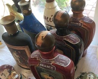 vintage jim beam music icons bottles 