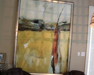 Large Original Painting  by Jame Bone