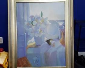 $175 - Oversized Floral Still Life