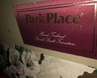 Tag of previous floral couch