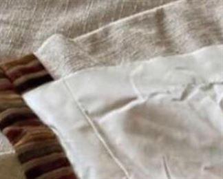 Designer Drapes (Photo #4) 6 panels, 108x108in., double lined, excellent condition, $175 for all 6 panels.