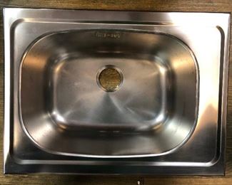 Brand new, never used. (Photo #1) Franke Single basin Bar Sink, 18-Gauge Stainless Steel. Not sure of model. $175