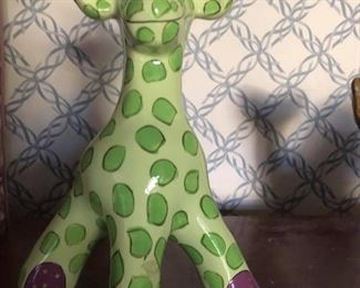 Ganz "Germain Girafson" Happy Bank. 14 1/8" x 6.5 long - $35