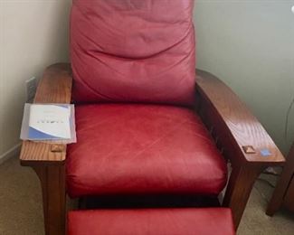 Red LaZBoy Recliner Chair