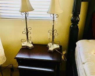 Nesting Table Set - (2) Table Lamps