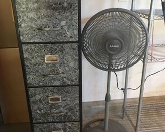 File Cabinet - Floor Fan