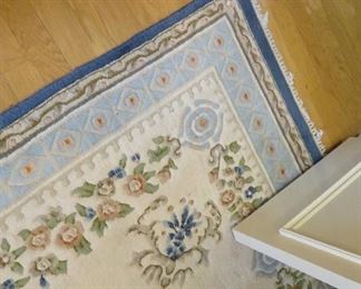 Hand-knotted rug from India