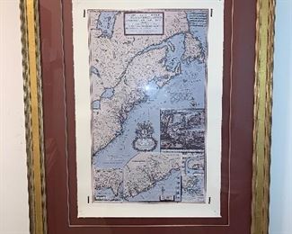 Map print 29"x38" - Price $75