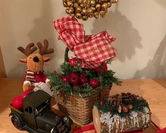 Assorted Christmas decorations - all $75
