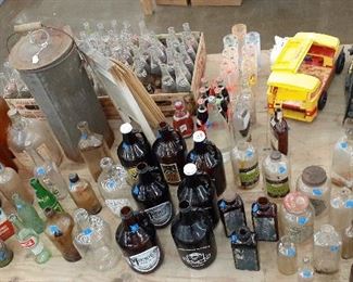 vintage bottles