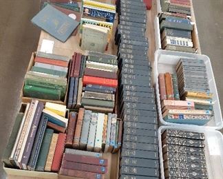  Harvard Classic set, Library of Entertainment, Waverly Novels set, Dickens, Ben Hur, Anne of Avonlea, Homer's Iliad, Tennyson, Longfellow, and many more books