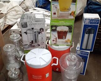 drink dispenser, coffee, coolers