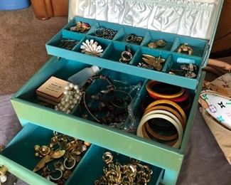 Costume jewelry.....more pics to follow on Thursday