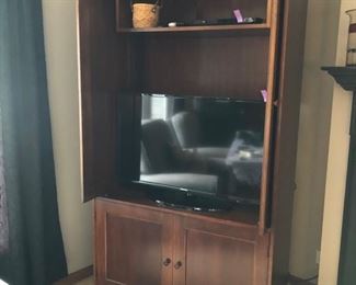 TV/storage cabinet.....