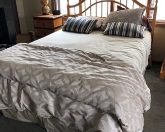 Thomasville bedframe and mattress