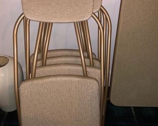 Folding table and chairs