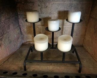 Candleholder for a fireplace!