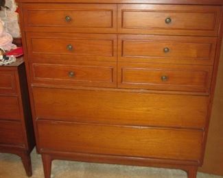 Love this Dixie bedroom suite.  Chest of drawers, dresser with mirror and full size bed.